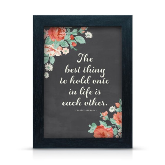 (12x8 inci / 30.5x20.3 cm, Hitam) Bingkai Foto / Bingkai Poster / Bingkai Gambar — Tersedia dalam Berbagai Ukuran